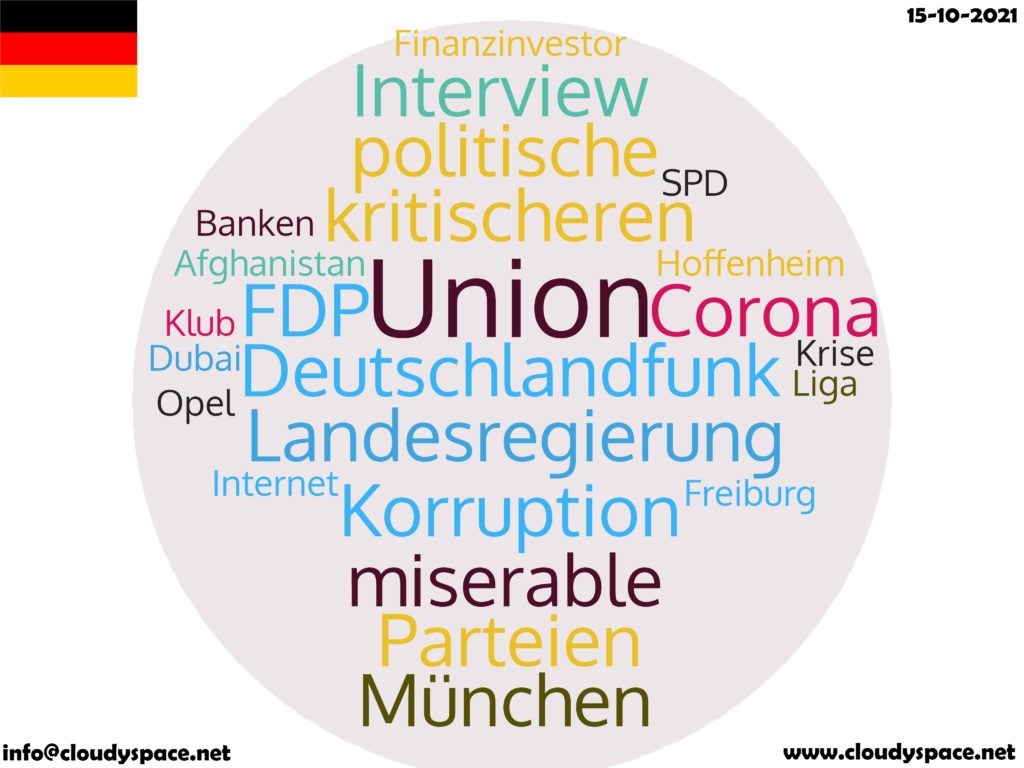 Germany News Day 15 October 2021