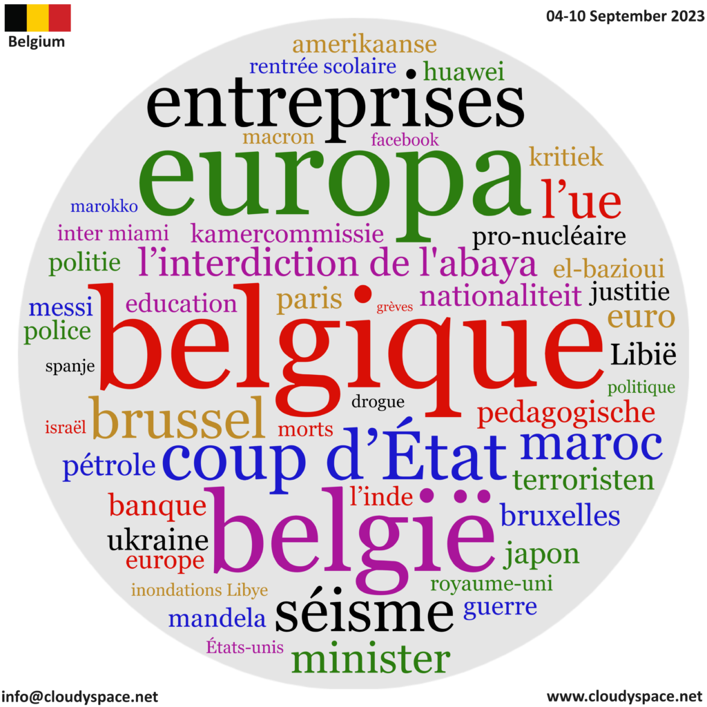 Belgium weekly news 04 September 2023